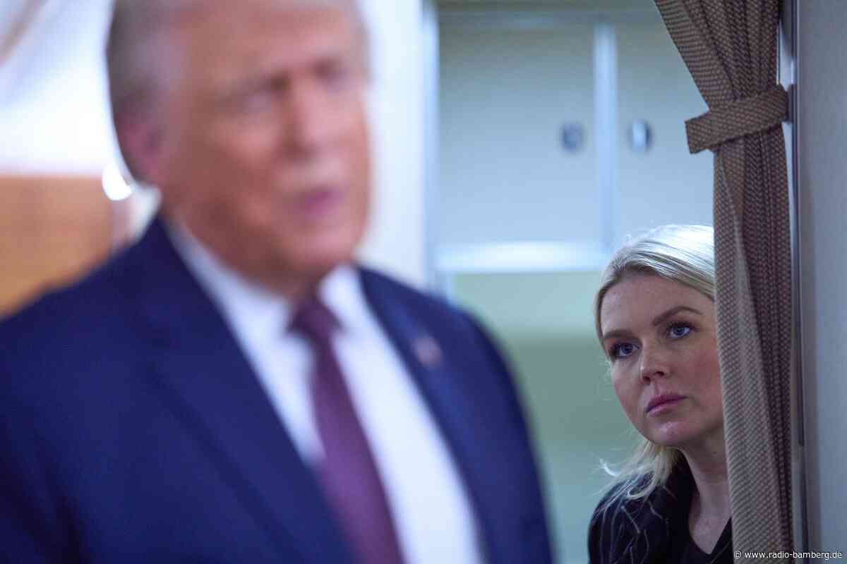 Trump braucht ein neues Sprachrohr: Karoline Leavitt geht