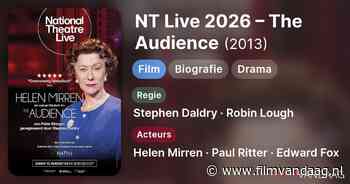 NT Live 2026 â€“ The Audience (2013, IMDb: 8.5)