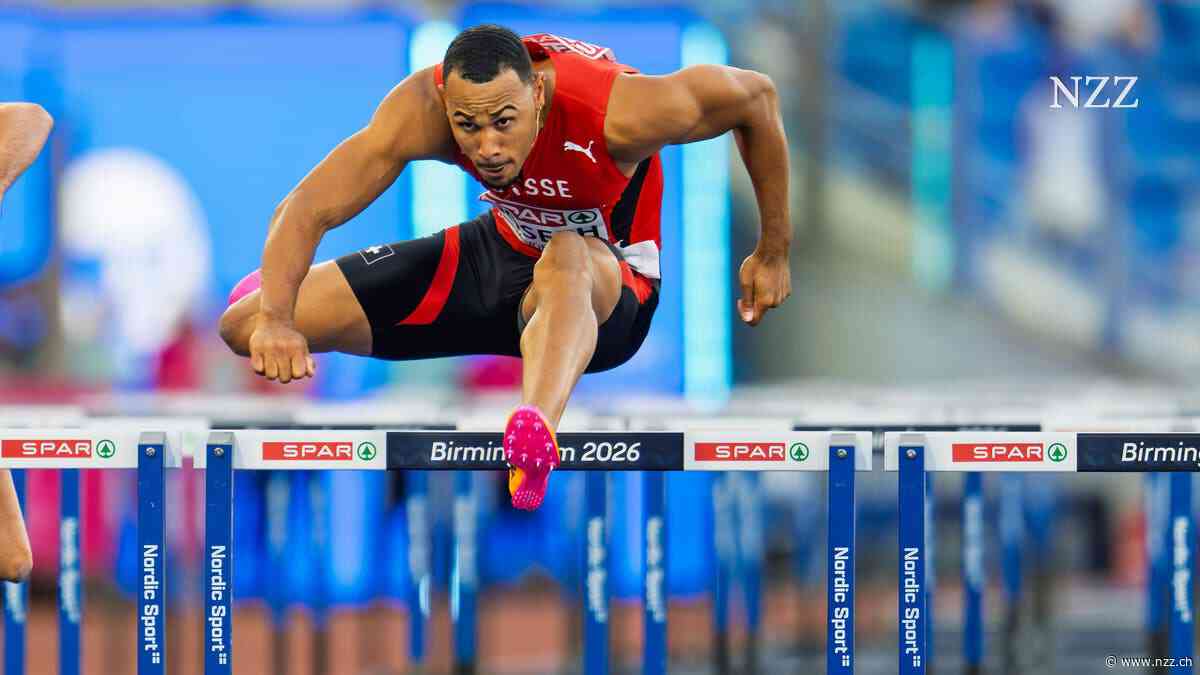 Keine Revanche, keine Erlösung, einfach nur Freude: Jason Joseph gewinnt an den Leichtathletik-EM Gold über 110 Meter Hürden