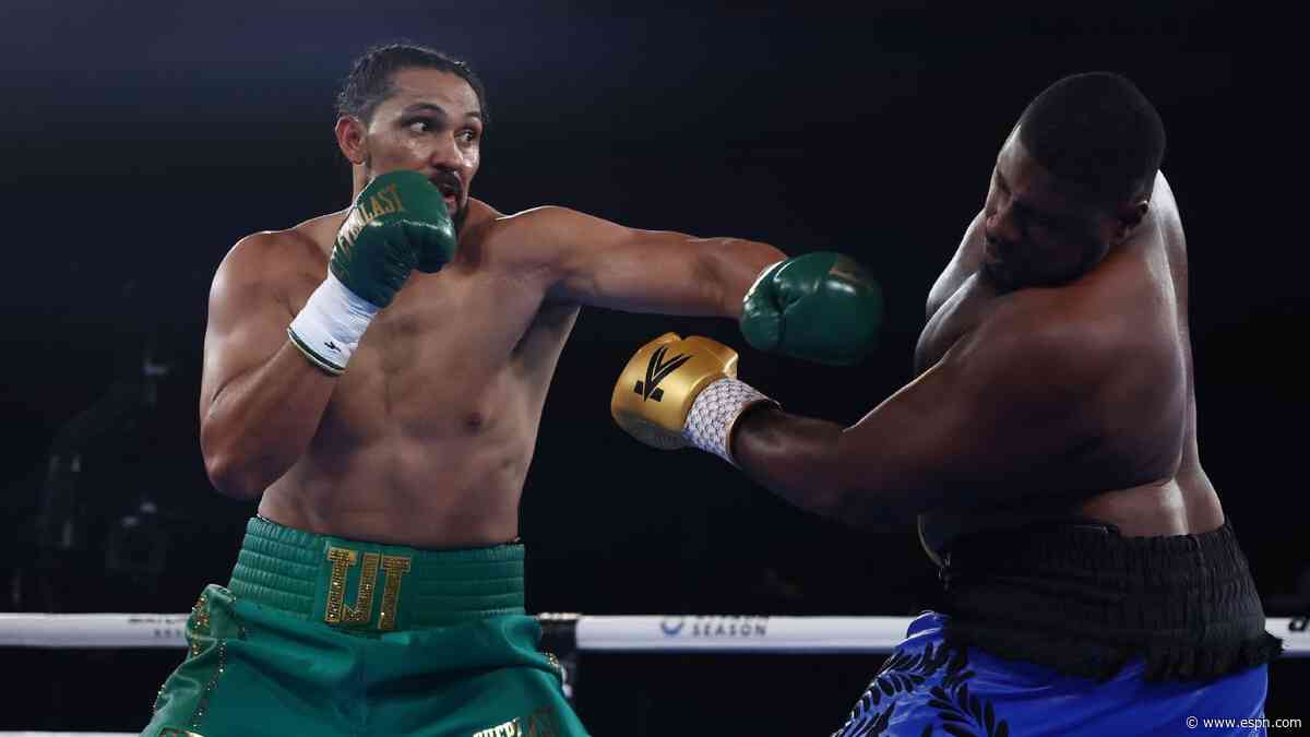 Teremoana hailed as future champ, goes 12-0