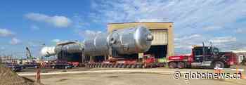 Massive, slow-moving load may cause central Alberta traffic delays