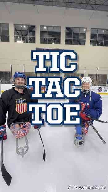 Two of USA Hockey's Best Go Shot-for-Shot In A Game Of Tic Tac Toe 💥