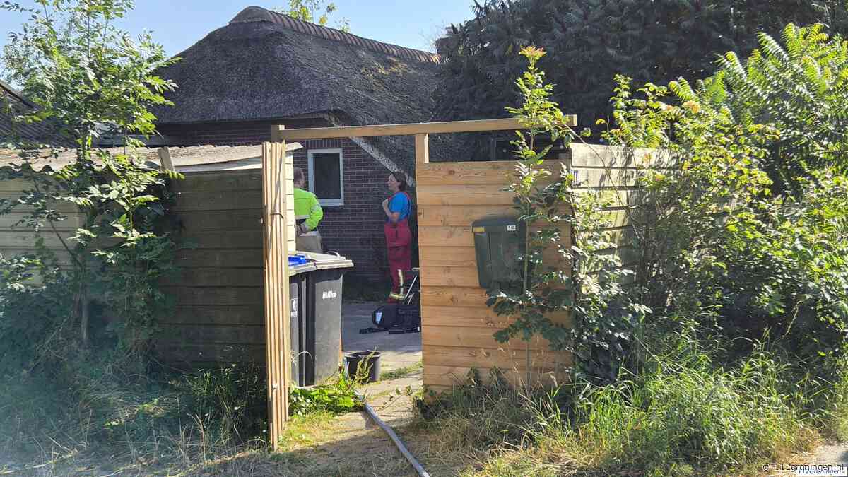 Schuur verwoest in Slochteren