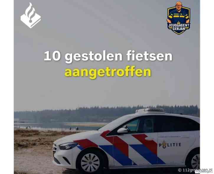 Tien gestolen fietsen aangetroffen