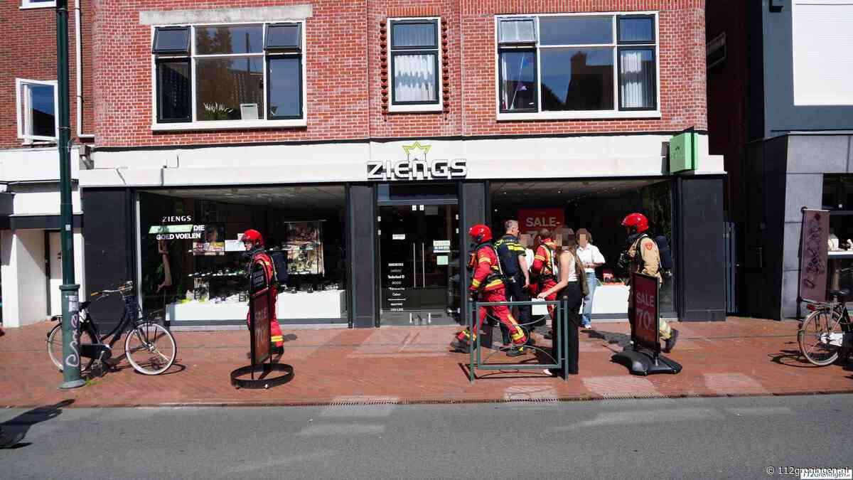 Mogelijk brand uitgebroken bij Ziengs aan Rijksstraatweg in Haren