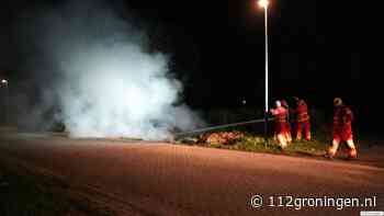 Opnieuw brand in bult groenafval aan Laan Corpus den Hoorn