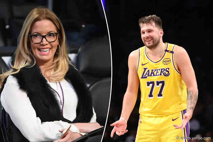 Jeanie Buss has 2-word verdict on Luka Dončić’s Lakers sale reaction