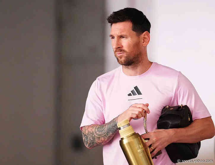 🚨 Messi named on Inter Miami's bench