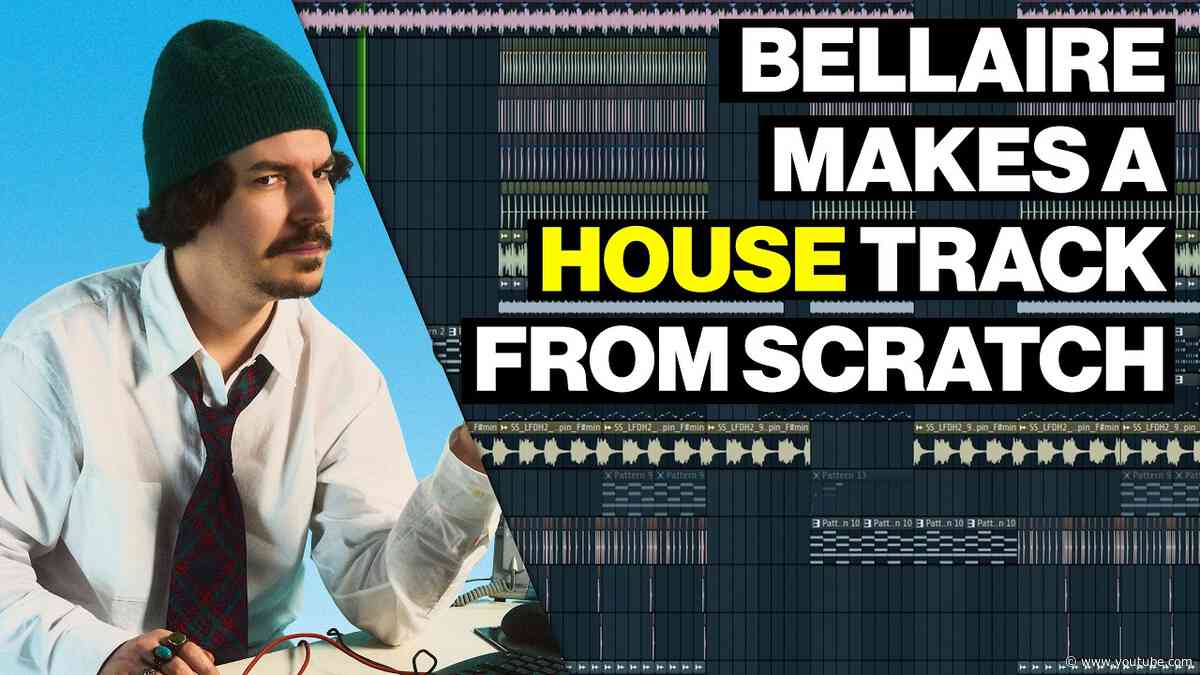 Bellaire Makes A Disco House Track From Scratch