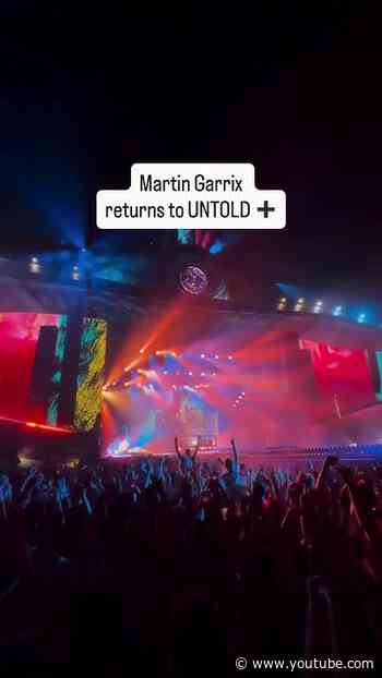 Martin Garrix returns to the UNTOLD Main stage ➕