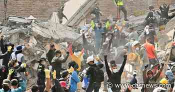 Colombia earthquake death toll rises as frantic search for survivors continues