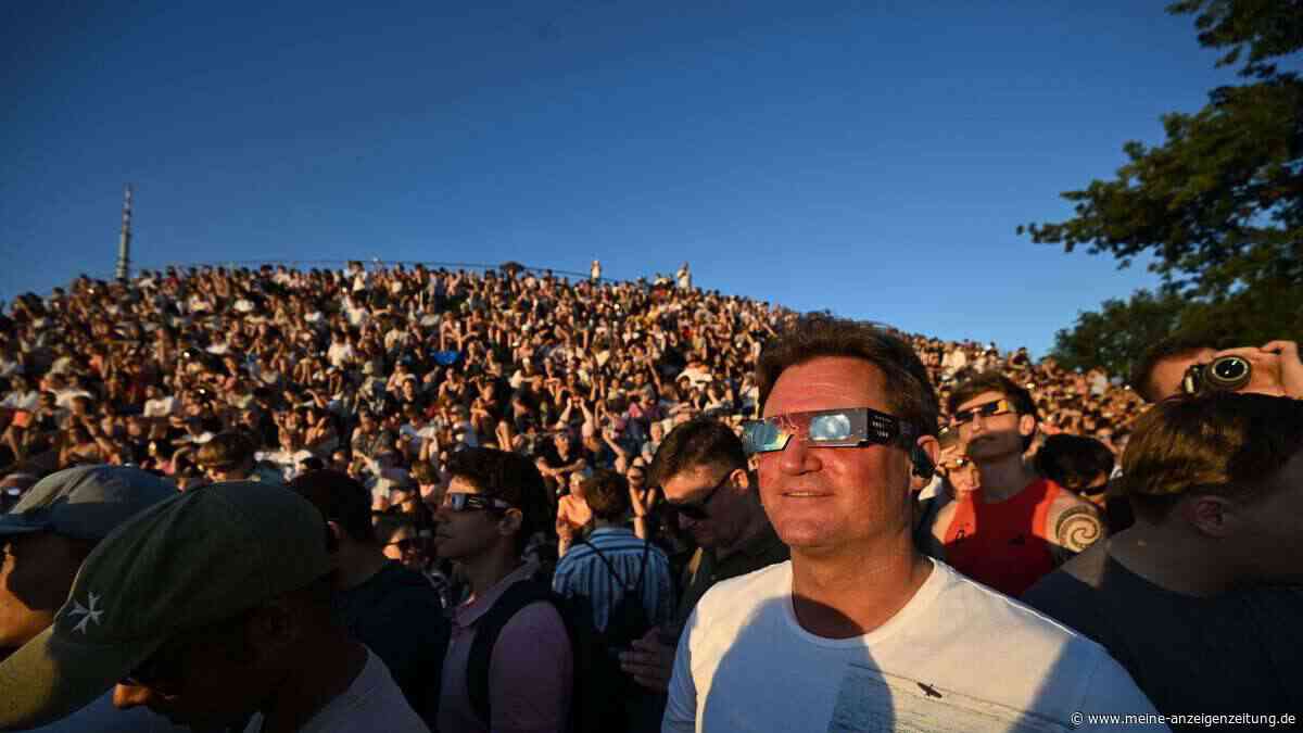„Das war magisch“: Sonnenfinsternis fasziniert Millionen