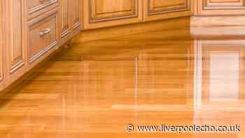 Wooden floors will be shiny and repel dust if wiped with one everyday kitchen item