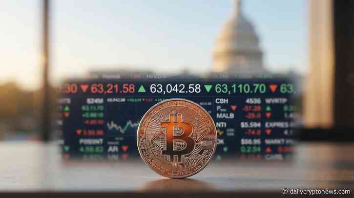 Bitcoins 63k fight as CPI calms Fed rate fears