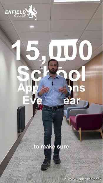 15,000 School applications in Enfield