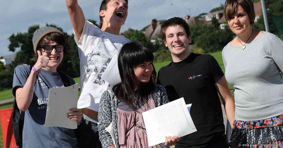 A-Level celebrations in Coventry and Warwickshire from 2007 to 2017