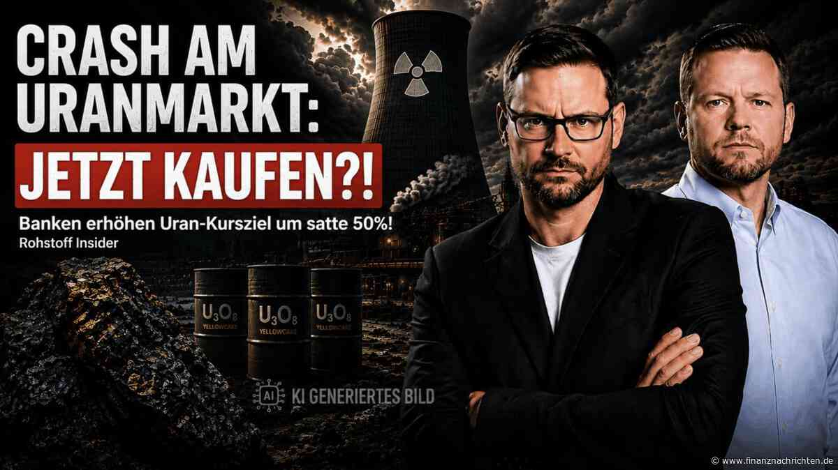 Uranpreis stark, Aktien drehen: Kaufalarm bei Uranaktien?! Warum der Uransektor jetzt explodieren könnte!