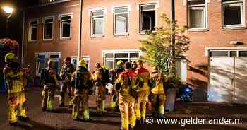 Keukenbrand aan Doelenstraat in Arnhem geblust