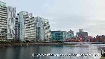 The 'floating landscape' planned for Salford Quays
