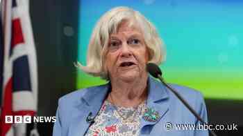 Ann Widdecombe's loved ones gather for her funeral