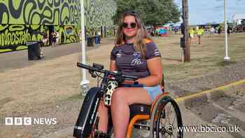 'I woke up with no feeling in my legs - now I'm doing a triathlon'