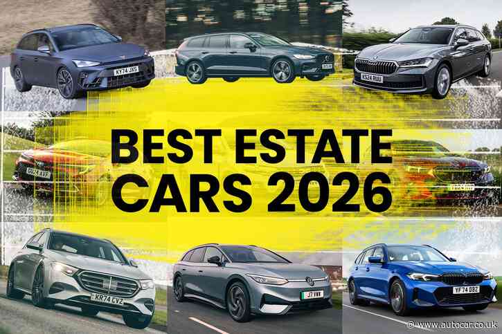 The best estate cars 2026 – driven, rated and ranked