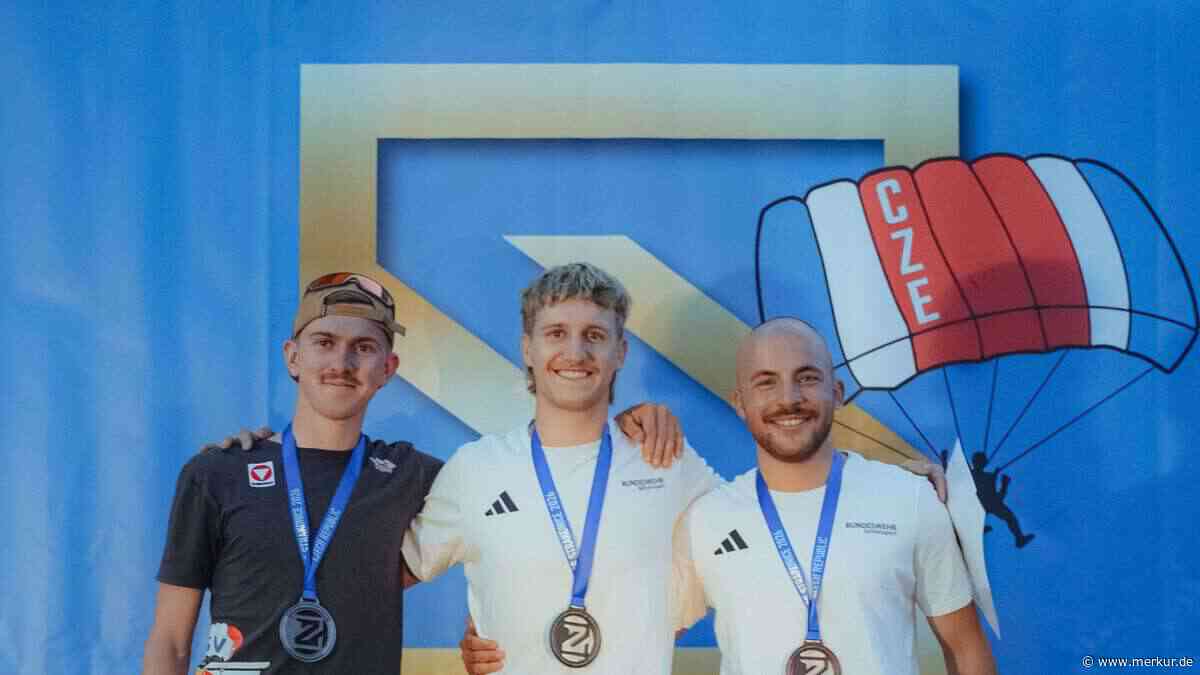 „Intensive Trainingsarbeit zahlte sich aus“: Fallschirmspringer aus dem Landkreis triumphiert beim Weltcup in Tschechien