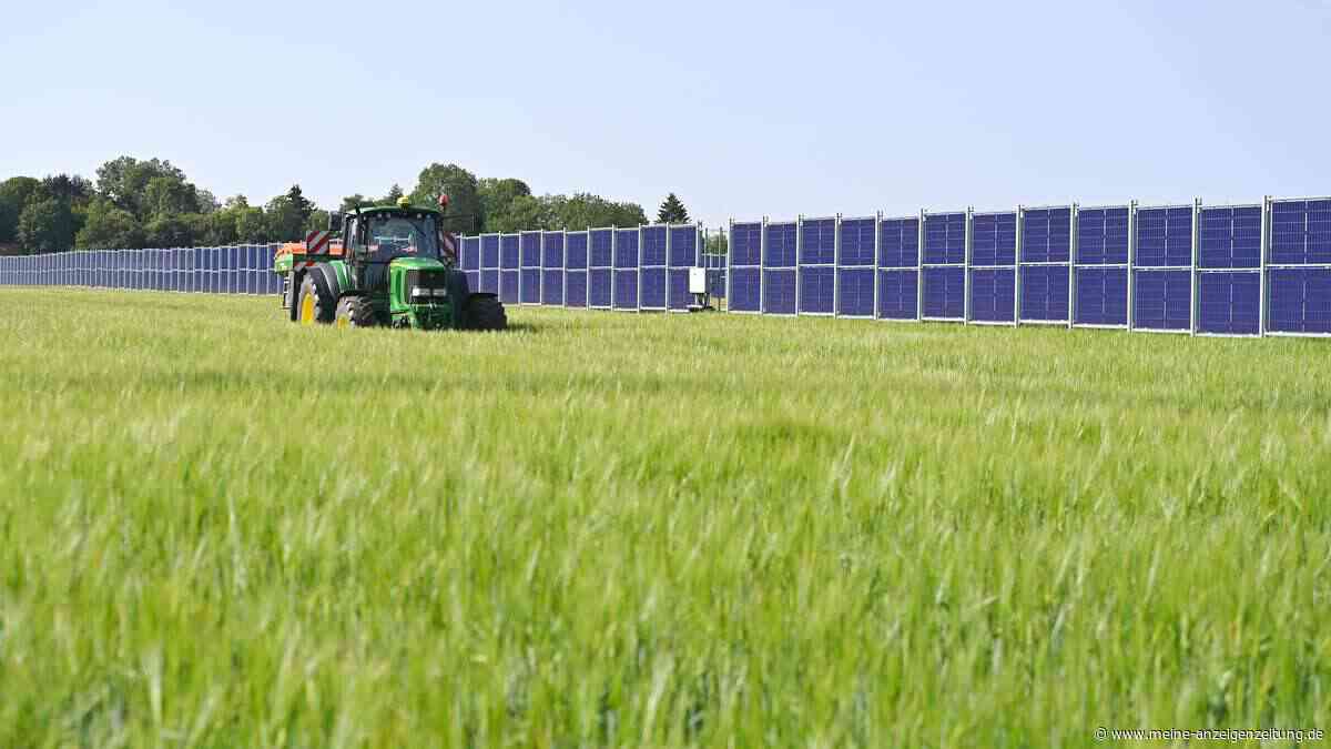 PV-Anlage kleiner als geplant: neun statt 24 Hektar für die Stromerzeugung