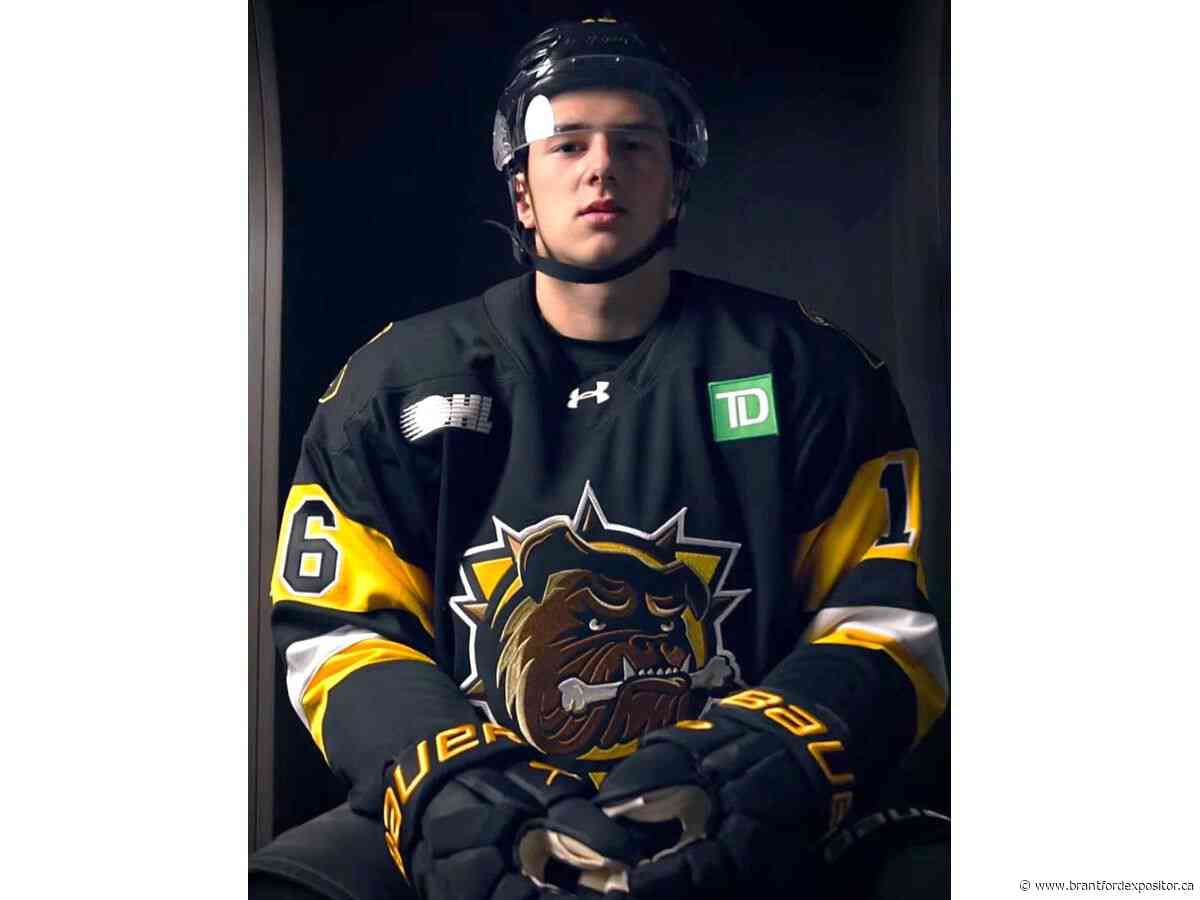 Kaden McGregor looking forward to playing for Brantford Bulldogs