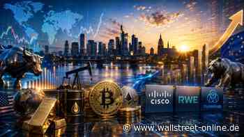 KI-Rallye geht wieder los: DAX folgt Nasdaq: Cisco unter Druck, RWE & Thyssenkrupp mit Zahlen
