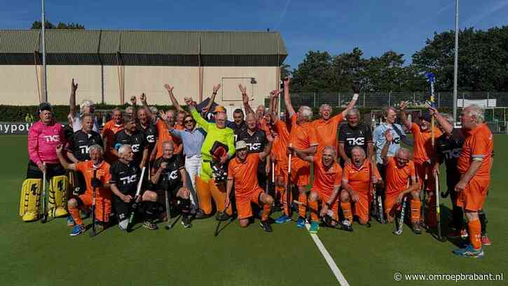 Hockeyers van dik in de 80 gaan voor goud: ‘Zoek je man op, kom op!’