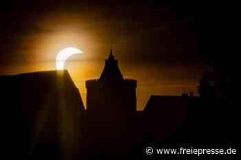 Partielle Sonnenfinsternis über Deutschland: Die schönsten Sofi-Bilder aus Mittelsachsen