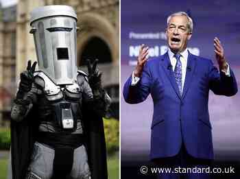 Nigel Farage v Count Binface: Reform leader set to win Clacton by-election, but risks ending up the loser