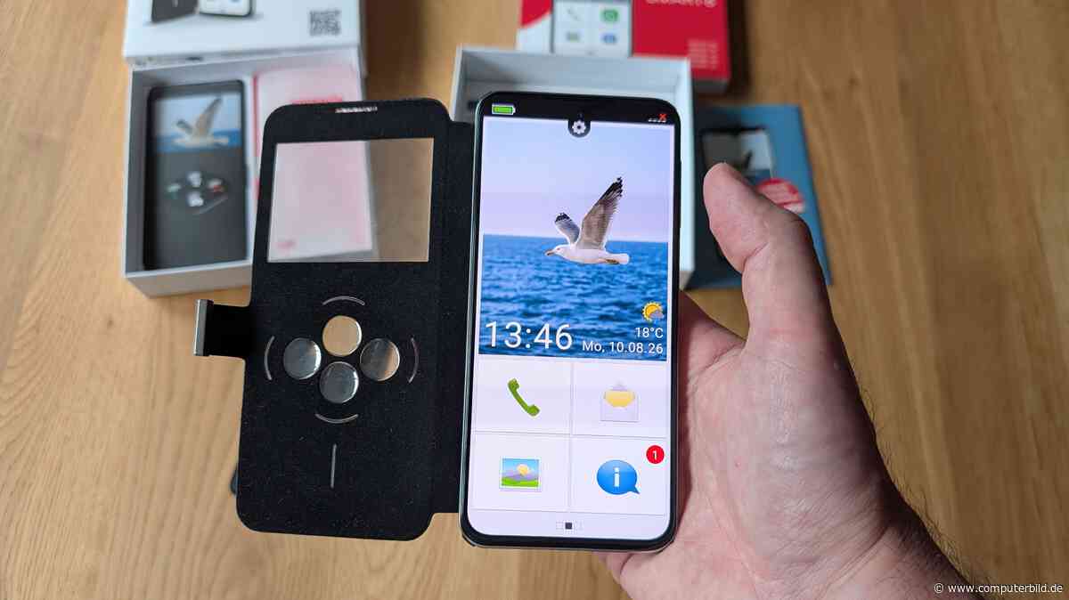 Emporia Smart.8: Das Smartphone, das Senioren die Angst vor Technik nehmen will
