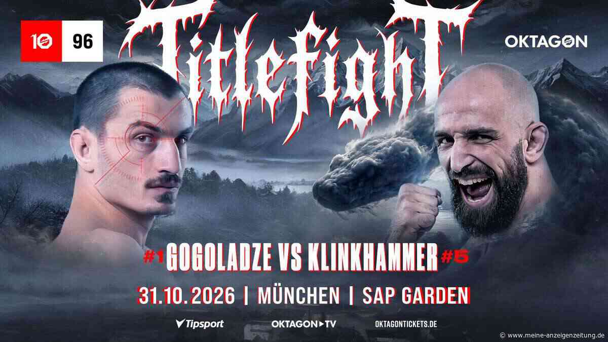 Jetzt ist es offiziell: OKTAGON krönt in München einen neuen Champion