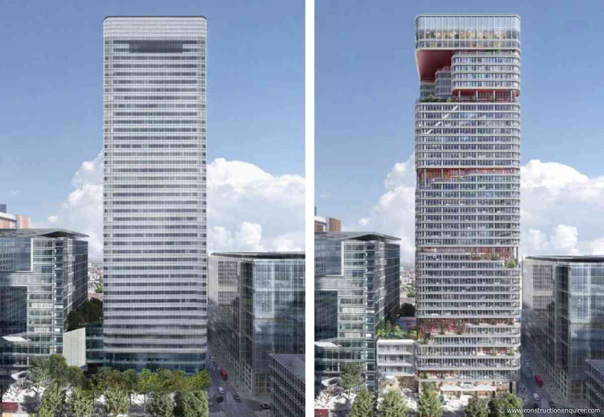 Plans in for striking HSBC Canary Wharf tower revamp