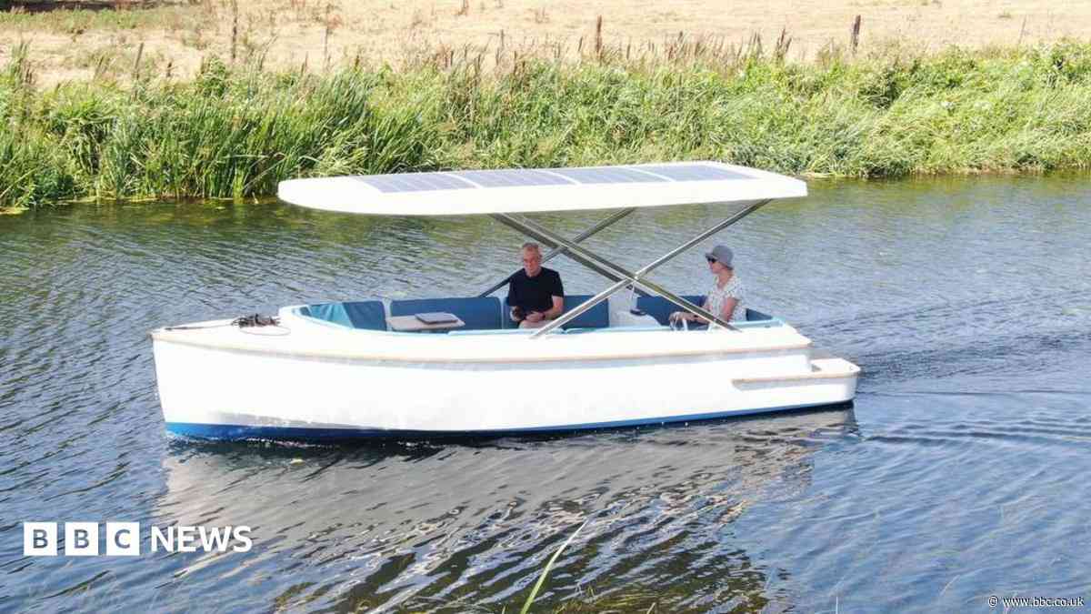 Solar boat trip in heatwave not all smooth sailing