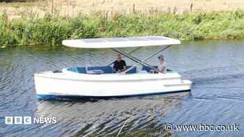 Solar boat trip in heatwave not all smooth sailing