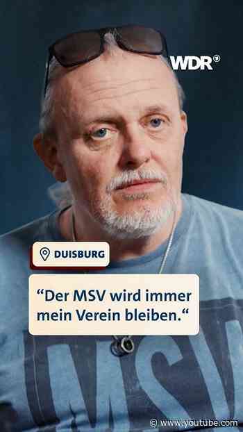 „Der MSV wird immer mein Verein bleiben.“ 💙 I WDR #shorts #duisburg #msv