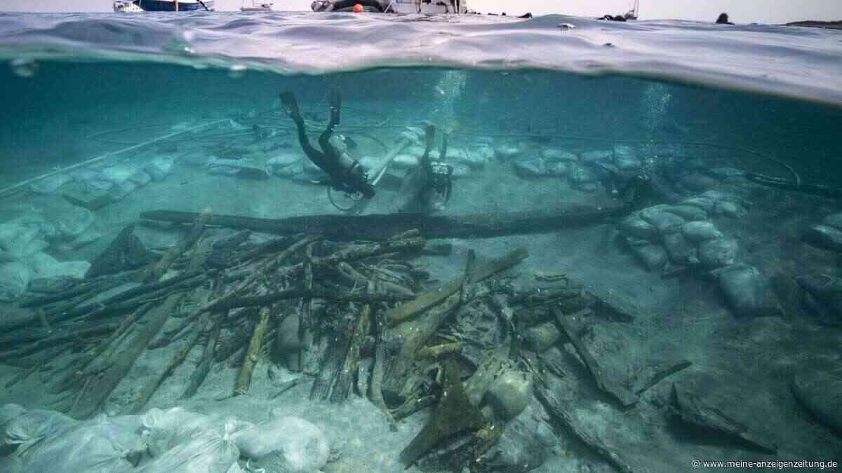 Spektakulärer Fund vor Sizilien: Taucher entdecken 2.000 Jahre altes Römer-Schiffswrack