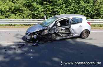 POL-HX: Zusammenstoß zweier Pkw - beide Fahrer verletzt
