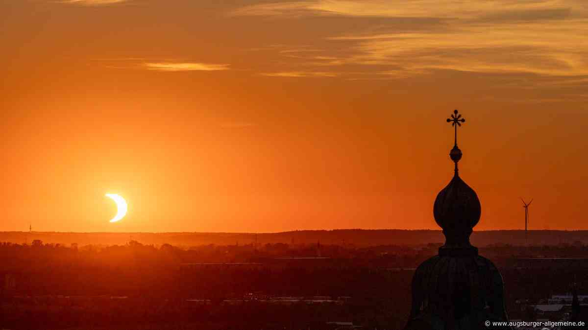 So schön war die Sonnenfinsternis im Landkreis Landsberg