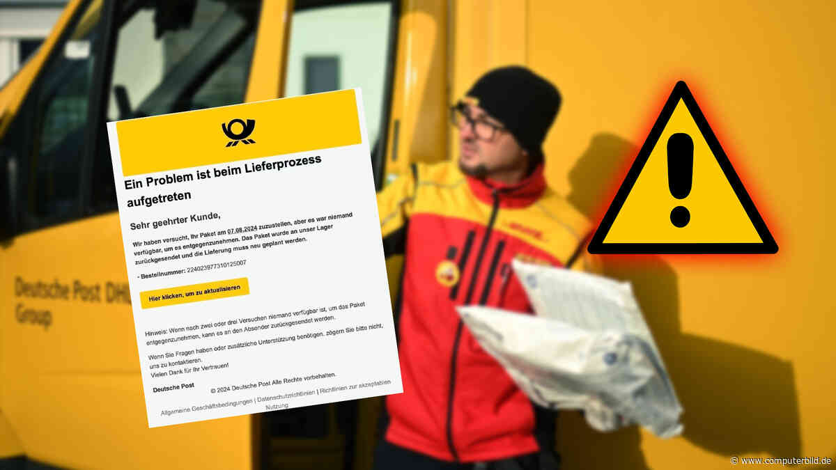 Deutsche Post: Neues Paket-Phishing lockt in die Falle