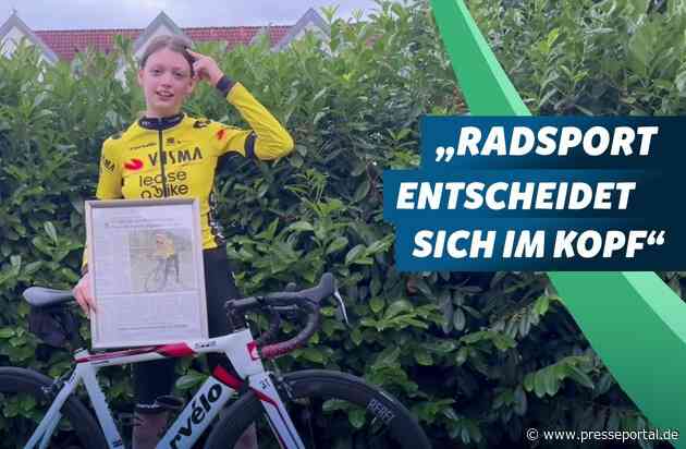 Mia (13) und ARD-Kommentator Florian Naß kommentieren Deutschland Tour-Etappe / KiKA-Kinder-Kommentatorin aus Paderborn am 22. August 2026 live im Ersten und auf sportschau.de