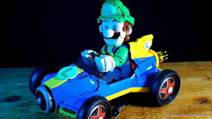 This Lego Mario Kart set may seem simple, but it's one of the toy-maker's best large-scale figures to date