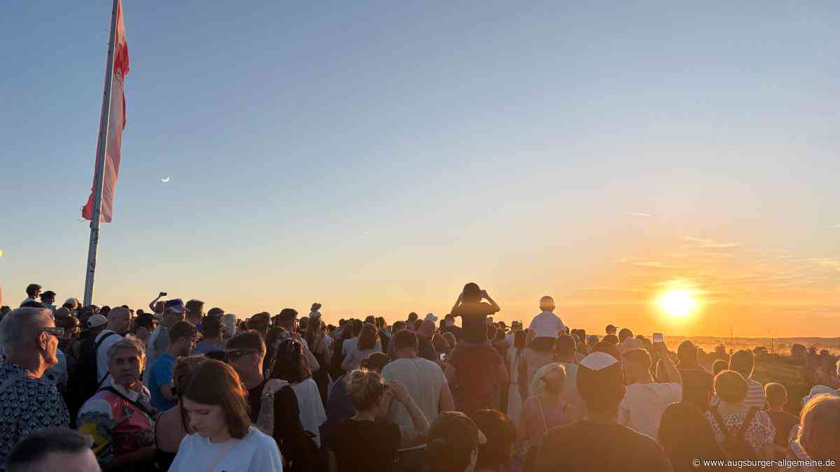 Festivalstimmung bei der Sonnenfinsternis: „Gejubelt wird erst ab 90 Prozent“