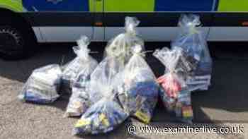 Six Calderdale shops targeted in raids and £36k of illegal goods found