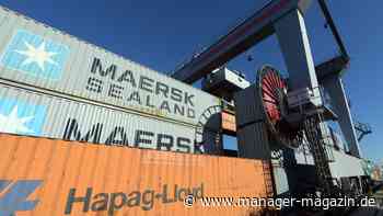 Schifffahrt: Maersk und Hapag-Lloyd profitieren im zweiten Quartal von starker Nachfrage und hohen Frachtraten
