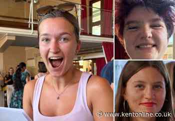 LIVE: A-level results day sees thousands of Kent pupils scoop top marks
