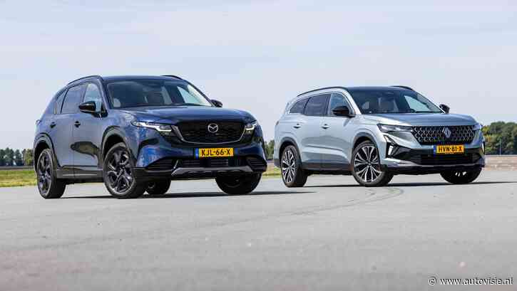 Mazda CX-5 vs. Renault Espace: dit is de beste stekkerloze trekauto